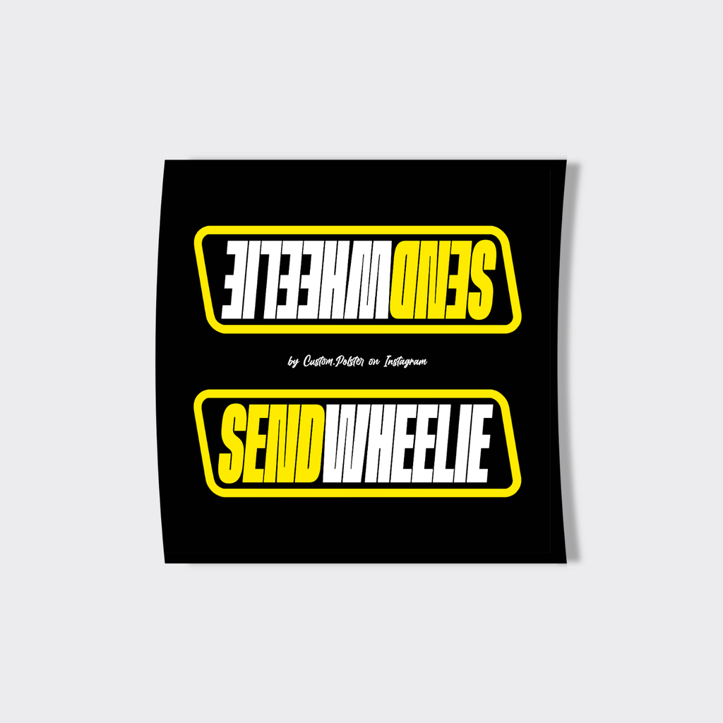 LENKERPOLSTER – SEND WHEELIE