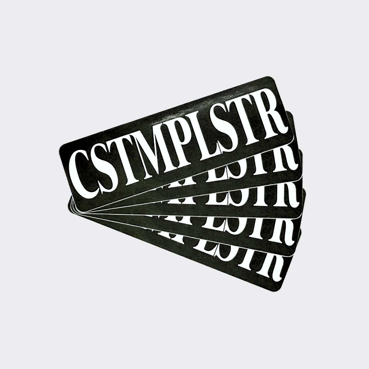 STICKERSET – CSTMPLSTR (5 STK.)