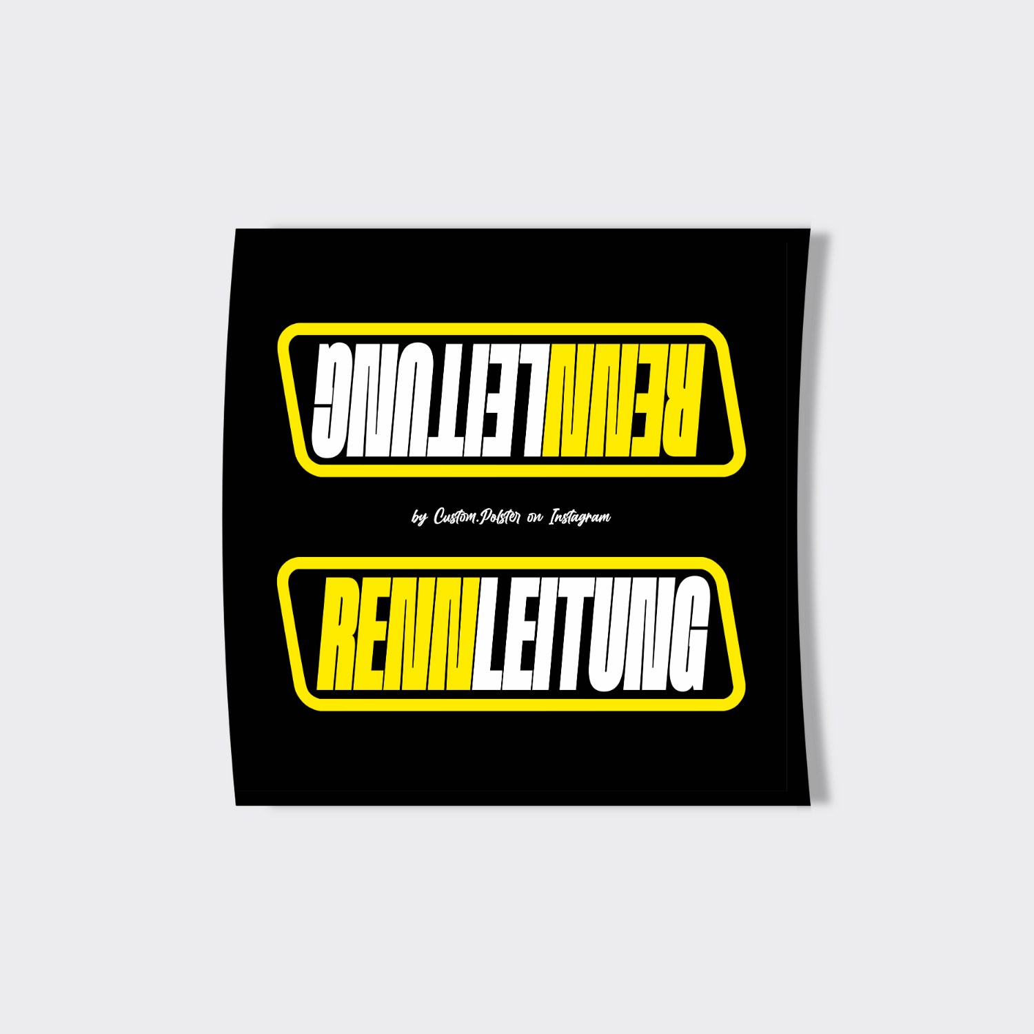 LENKERPOLSTER – RENNLEITUNG