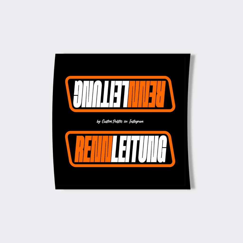 LENKERPOLSTER – RENNLEITUNG