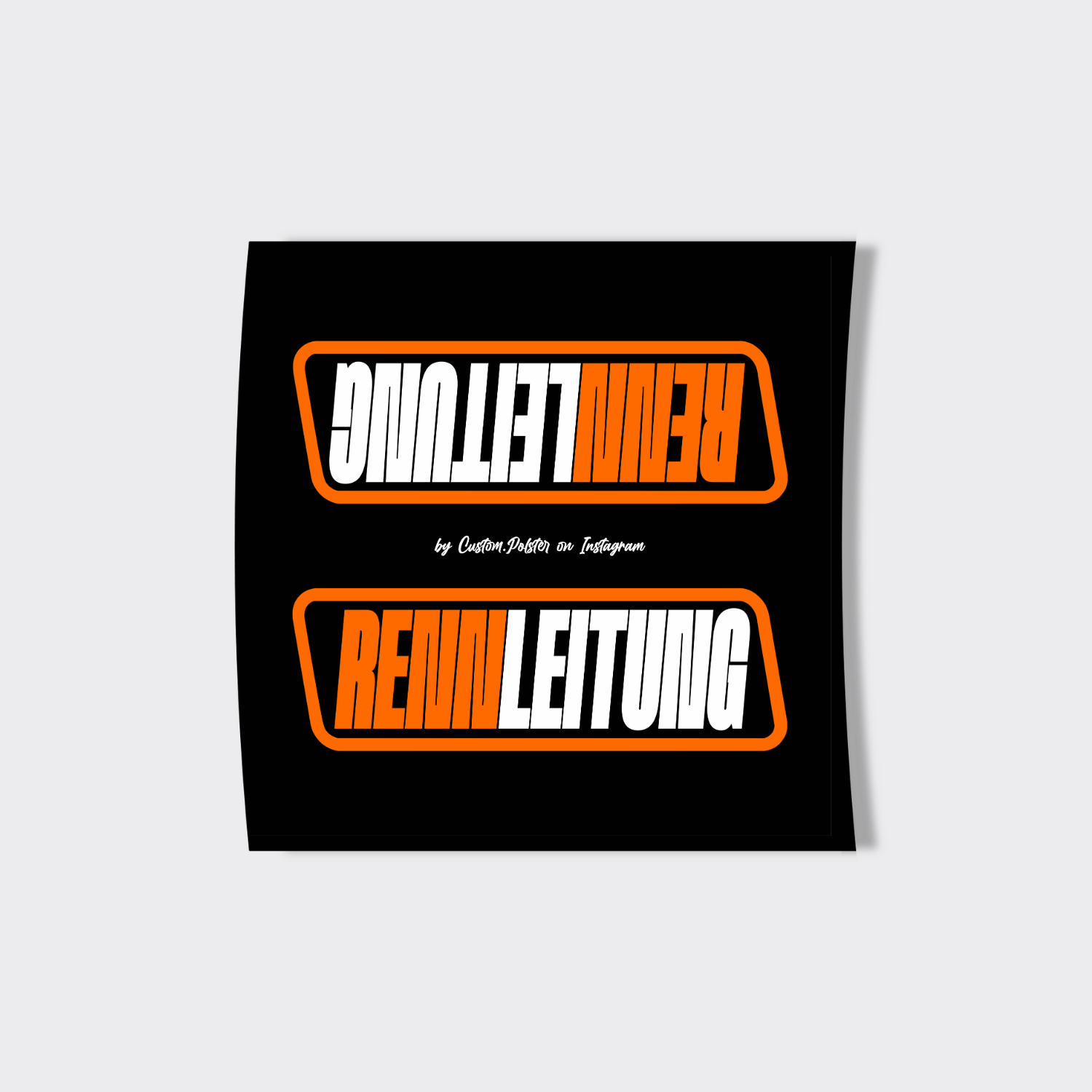 LENKERPOLSTER – RENNLEITUNG