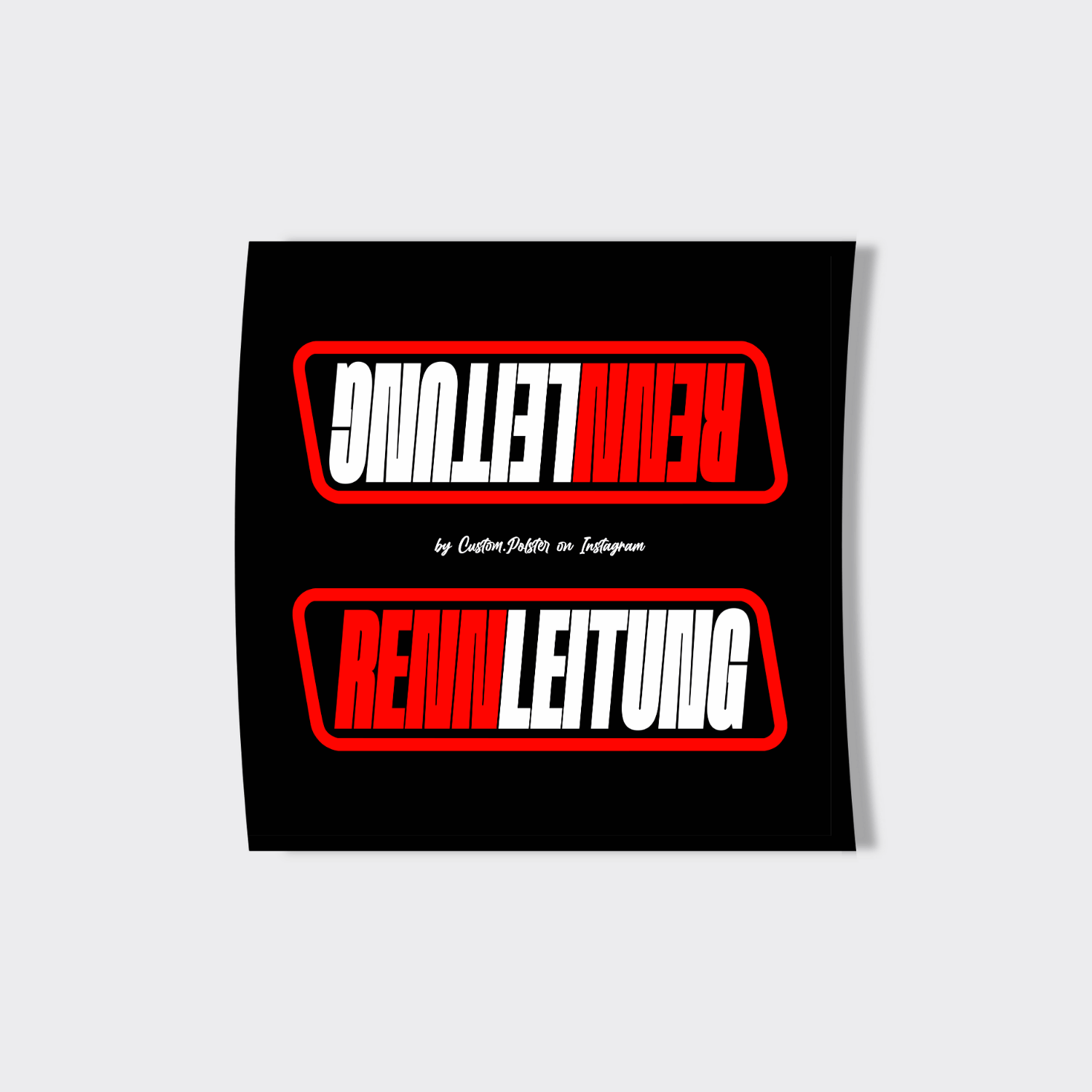 LENKERPOLSTER – RENNLEITUNG