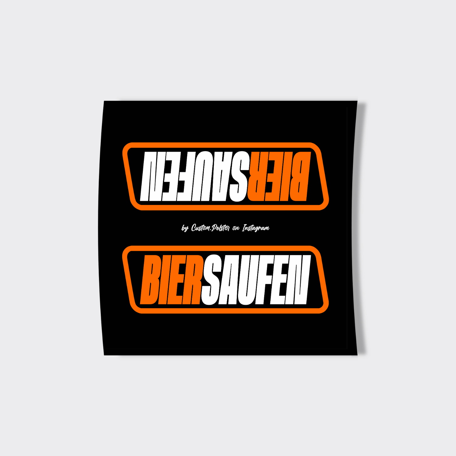 LENKERPOLSTER – BIER SAUFEN